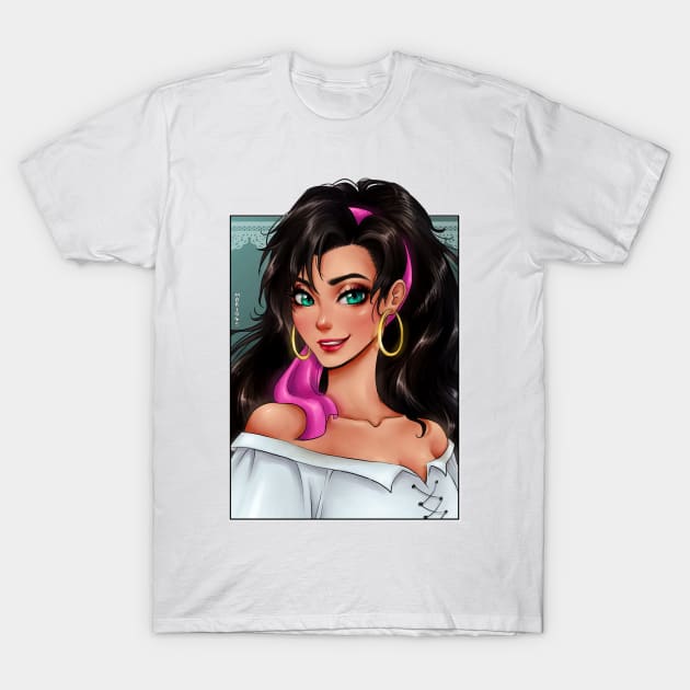 Esmeralda T-Shirt by Mari945